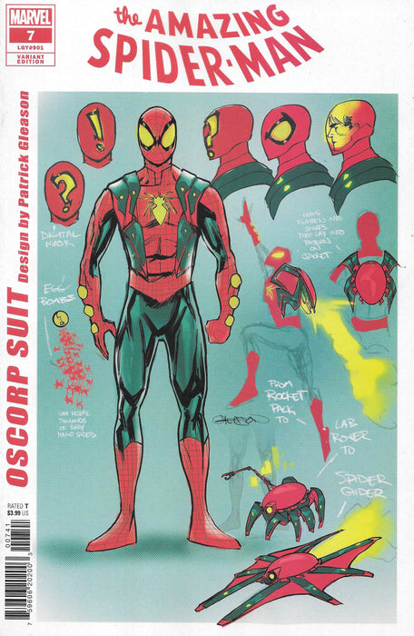 The Amazing Spider-man #7 Variant Comic