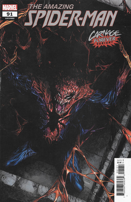 The Amazing Spider-man #91 Carnage Variant Comic