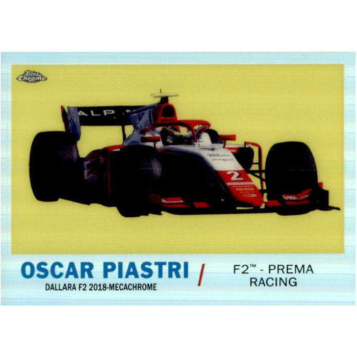 Oscar Piastri, 1961 Retro, 2021 Topps Chrome Formula 1 Racing