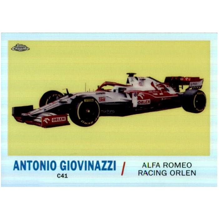 Antonio Giovinazzi, 1961 Retro, 2021 Topps Chrome Formula 1 Racing