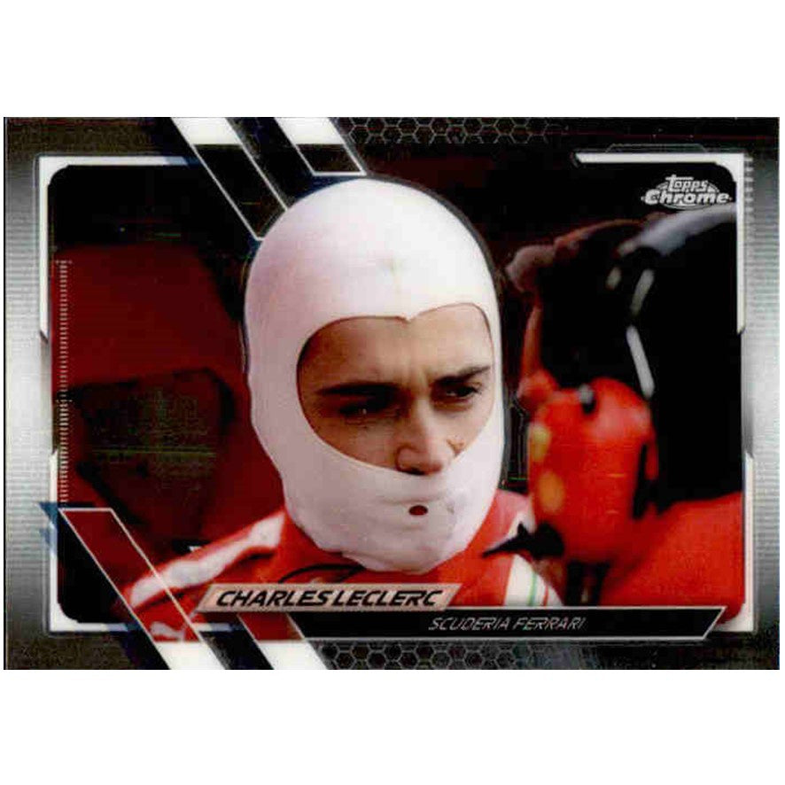Charles Leclerc, #25, 2021 Topps Chrome Formula 1 Racing