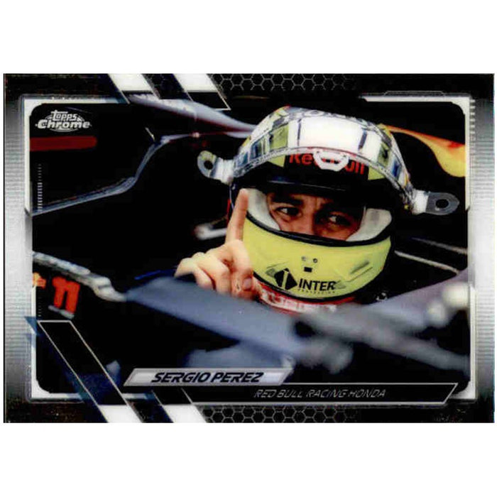 Sergio Perez, #46, 2021 Topps Chrome Formula 1 Racing