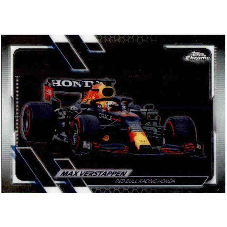 Max Verstappen, #98, 2021 Topps Chrome Formula 1 Racing