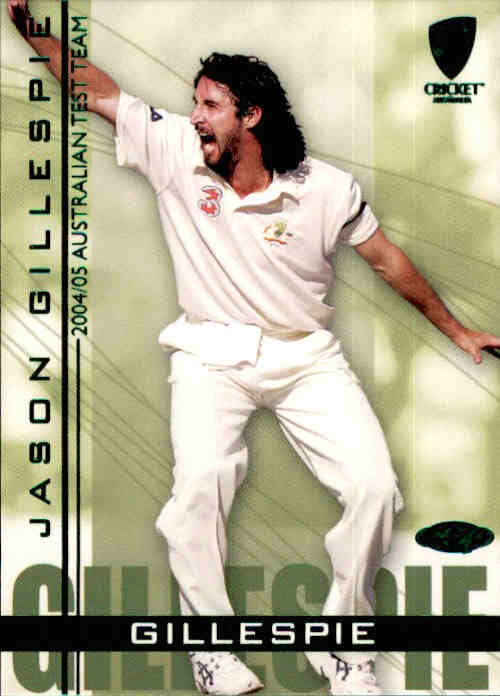 Jason Gillespie, #3, 2004-05 esp Cricket