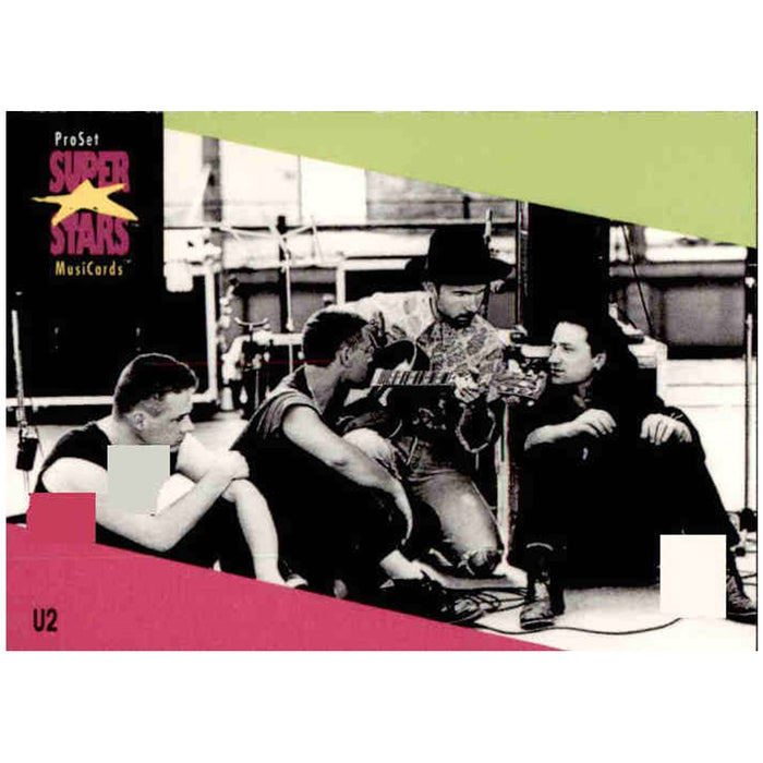 U2, #106, 1991 Pro Set Super Stars MusiCards
