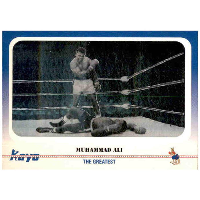 Muhammad Ali, The Greatest Hologram, 1991 Kayo Boxing cards