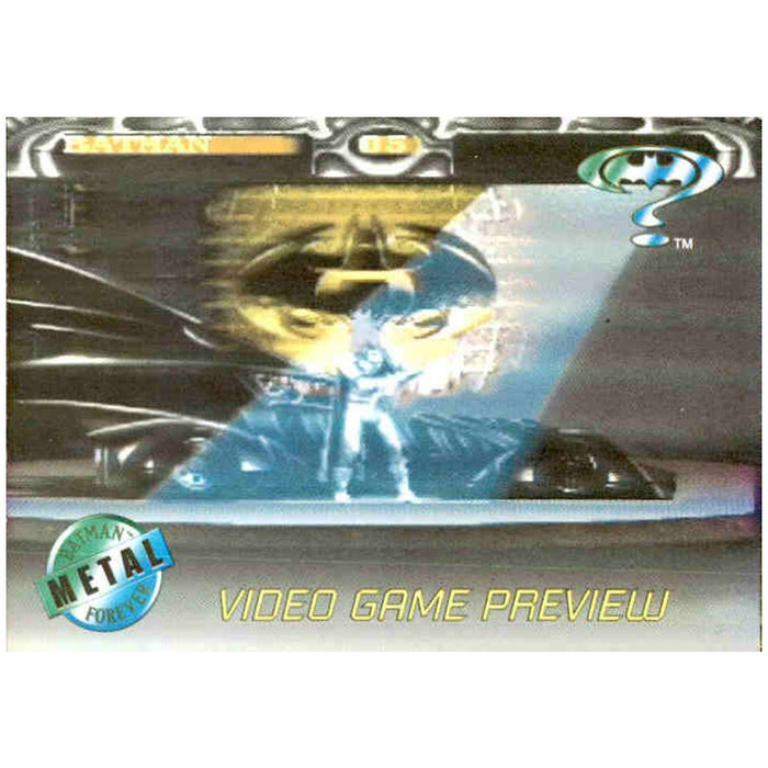Video Game Preview, , 1995 Flear Metal Batman Forever