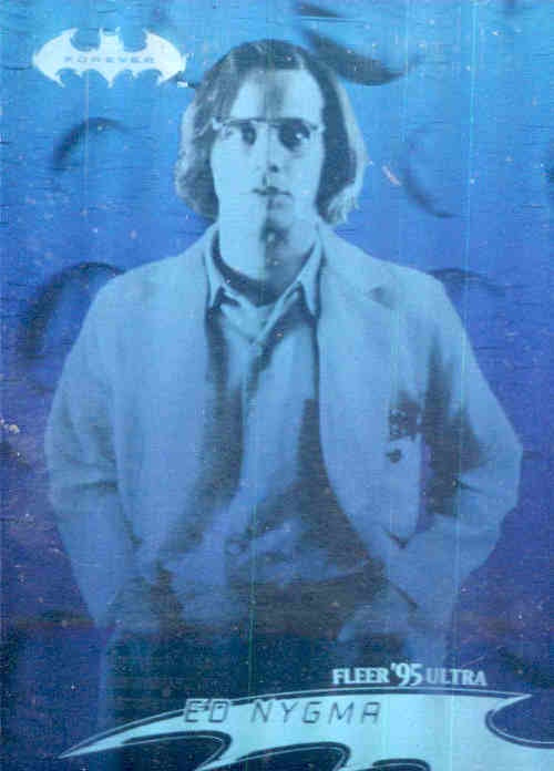 Ed Nygma, #3, Hologram, 1995 Flear Ultra Batman Forever