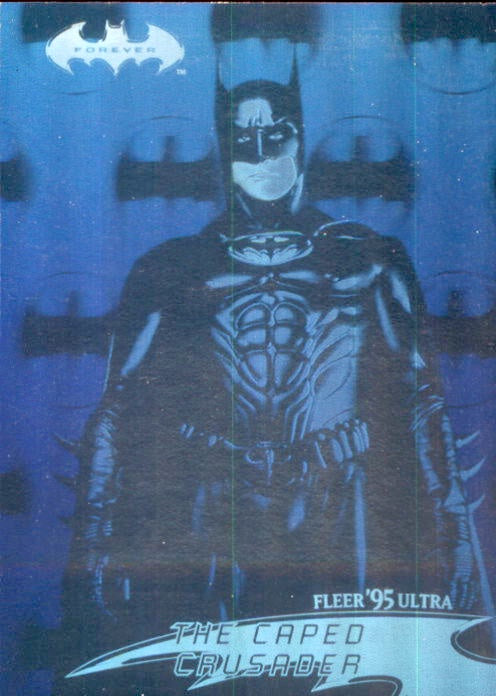Batman, The Caped Crusader, #20, Hologram, 1995 Flear Ultra Batman Forever