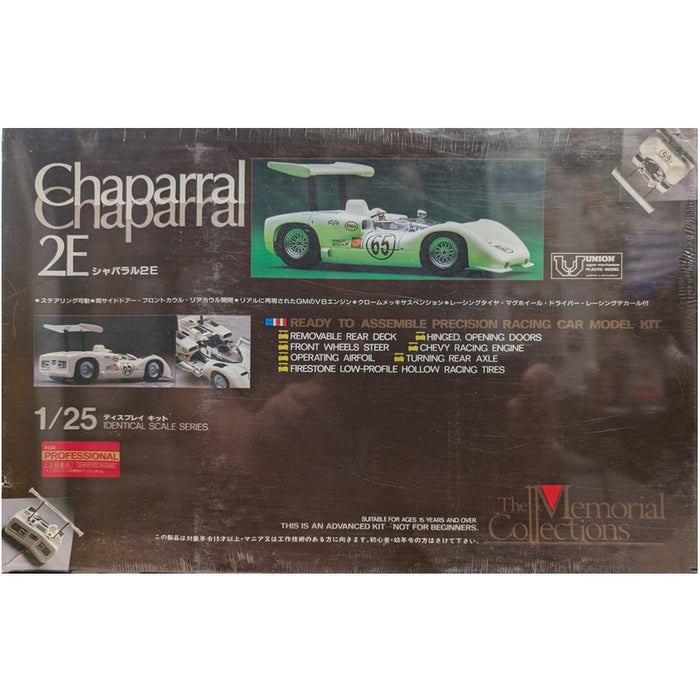 Union Model Co, Chaparral 2E, The Memorial Collections, 1:25 Scale Model Kit