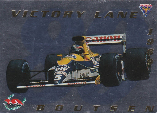 1994 Futera F1 Australian Grand Prix, Victory Lane, Thierry Boutsen