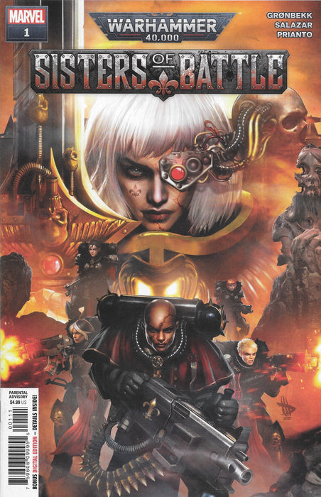 Warhammer 40,000 Sisters of Battle #1 Comic