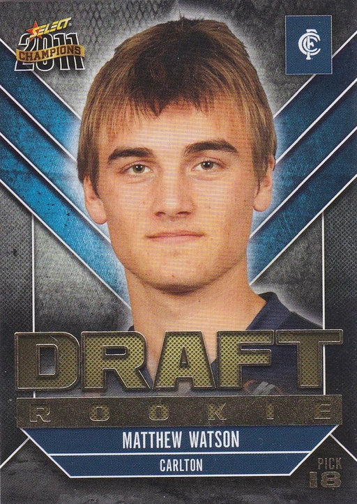 2011 Select AFL Champions, Draft Rookie, Matthew Watson