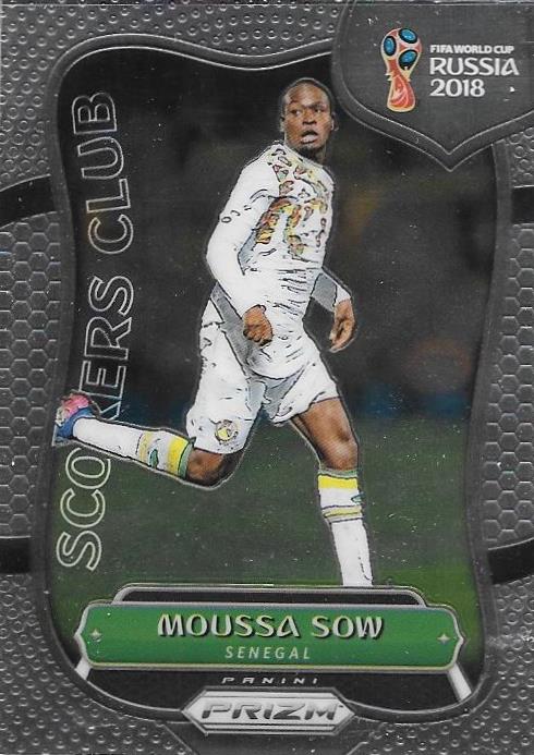 Moussa Sow, Scorers Club, 2018 Panini Prizm World Cup Soccer