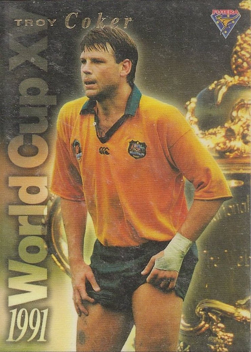 Troy Coker, 1991 World Cup XV, 1995 Futera Australian Rugby