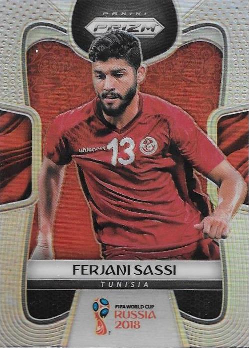 Ferjani Sassi, Silver Refractor, 2018 Panini Prizm World Cup Soccer