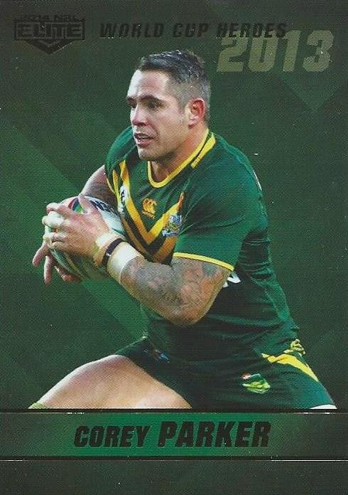 World Cup Heroes, 2014 ESP Elite NRL - 1 to 24 - Pick Your Card