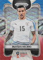 Matias Vecino, Blue & Red Refractor, 2018 Panini Prizm World Cup Soccer