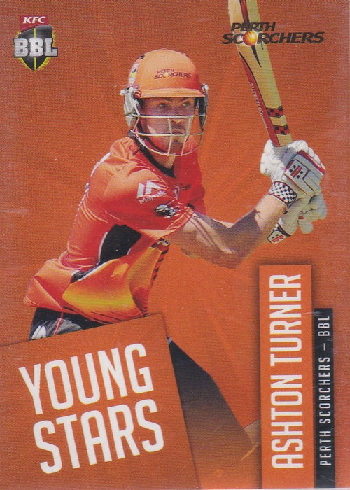 2015-16 Tap'n'play CA BBL 05 Cricket, Young Stars, Ashton Turner, YS-10