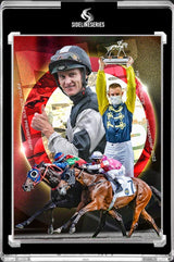 Zac Purton 5th Hong Kong Jockeys' Premiership card Signed (lucky envelope version), Sideline Series
